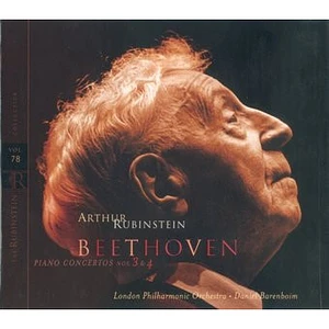 Ludwig van Beethoven, Arthur Rubinstein, Daniel Barenboim, London Philharmonic Orchestra - Piano Concertos Nos. 3 & 4