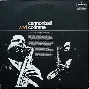 Cannonball Adderley & John Coltrane - Cannonball And Coltrane