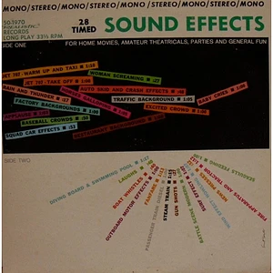 No Artist - 28 Timed Sound Effects