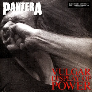 Pantera - Vulgar Display Of Power Black & Gray Vinyl Edition