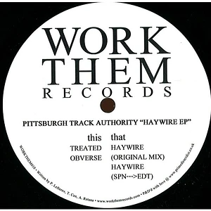 Pittsburgh Track Authority - Haywire EP