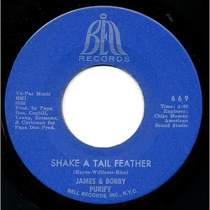 James & Bobby Purify - Shake A Tail Feather