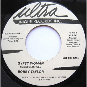 Bobby Taylor - Believe In Yourself / Gypsy Woman