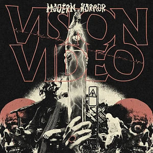 Vison Video - Modern Horror Black / Red Splatter Vinyl Edition