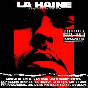 V.A. - OST La Haine (DT: Hass) Red Vinyl Edition