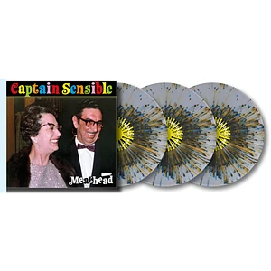 Captain Sensible - Meathead Crystal Clear Splatter Vinyl Edition