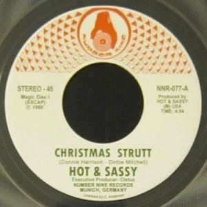 Hot & Sassy - Christmas Strutt Clear Vinyl Edition