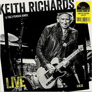 Keith Richards - Live 3.10.22 Record Store Day 2025 Red Vinyl Edition