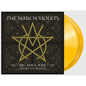 The March Violets - Big Soul Kiss The BBC Recordings Citrine Yellow Vinyl Edition