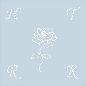 HTRK - Rhinestones Haunted Blue Vinyl Edition