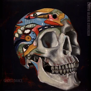 Crow Black Chicken - Ghost Dance Red With Black Marbled Vinyl Edition