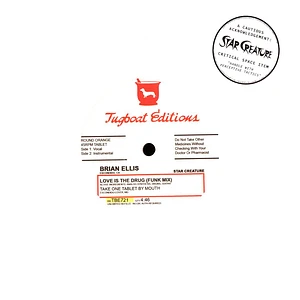 Brian Ellis - Love Is The Drug Clear Orange Vinyl Edtion