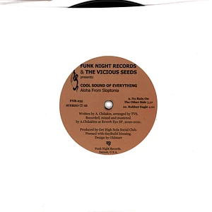 The Vicious Seeds - No Rain On The Other Side / Rubber Eagle