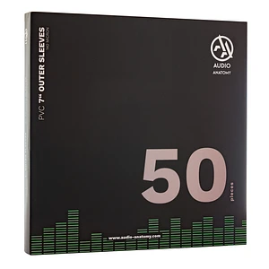 Audio Anatomy - 50X 7" PVC Outer Sleeves (140 Micron)