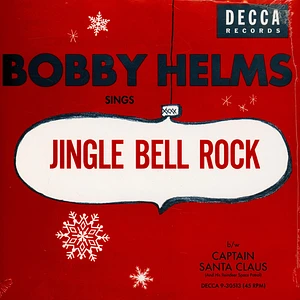 Bobby Helms - Jingle Bell Rock / Captain Santa Claus (And His Reindeer Space Patrol) Apple Red Vinyl Edition