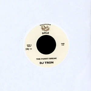 DJ Tron - The Funky Break / Revenge Of The Outlaw Black Vinyl Edition