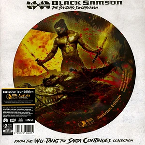Wu-Tang X Mathematics - Black Samson, The Bastard Swordsman Exclusive Tour Date Vienna Collector's Picture Disc Edition