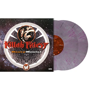 Killah Priest - Heavy Mental White & Magenta Vinyl Edition