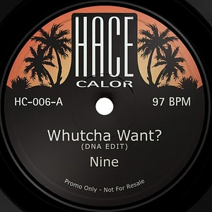 DJ DNA - Whutcha Want / Ghetto Jam DNA Edits