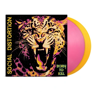 Social Distortion - Born To Kill Pink / Yellow Vinyl Edition