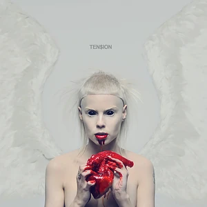Die Antwoord - Ten$ion HHV Exclusive Red & White Splatter Vinyl Edition