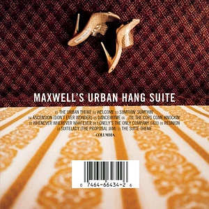 Maxwell - Maxwell's Urban Hang Suite (Booklet, Anniversary Edition)