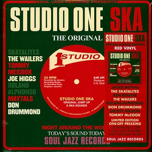 Soul Jazz Records presents - Studio One Ska Red Colored Vinyl Edition