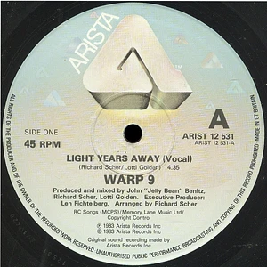 Warp 9 - Light Years Away