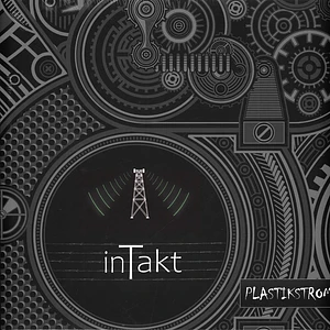 Plastikstrom - InTakt Clear Green With Black Splatters Vinyl Edition