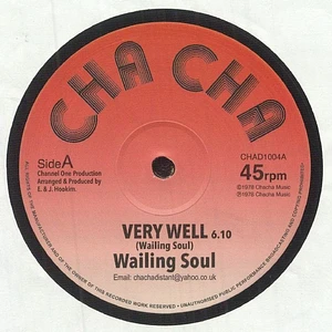 Wailing Soul / Overnight Players - Very Well / Kunta Kinte Dubplates Part 3 & 4