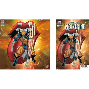 The Rolling Stones - Foreign Tongues Wolverine Marvel Comic Book Red Vinyl Edition