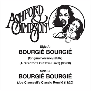 Ashford & Simpson - Bourgié Bourgié Black Vinyl Edition