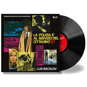Luis Bacalov - OST La Polizia È Al Servizio Del Cittadino? Black Vinyl Edition