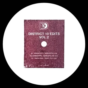 Unknown Artist - District 10 Edits Volume 2