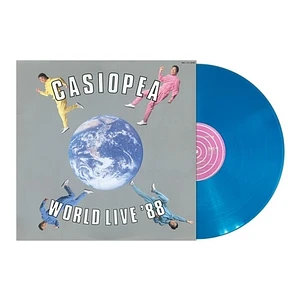 Casiopea - World Live '88 Clear Sky Blue Vinyl Edition