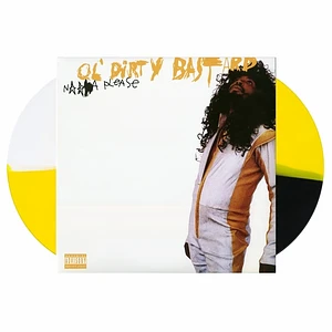 Ol' Dirty Bastard - N**** Please Canary Yellow White / Black Split Vinyl Edition