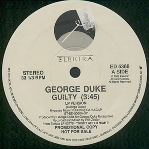 George Duke - Guilty