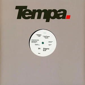 D1 - Tempa Archive, Volume 2: Enigma EP