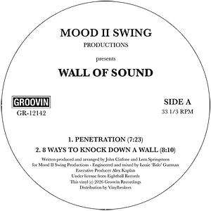 Mood II Swing Presents Wall Of Sound - Penetration / 8 Ways To Knock Down A Wall / I Need Your
