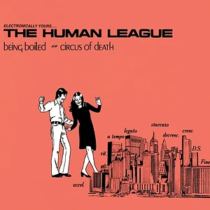 Human League - Being Boiled Limited Red W White Swirl Single