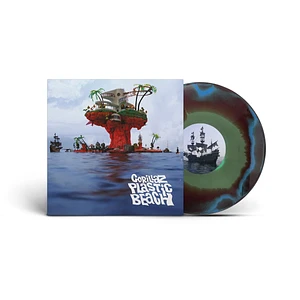 Gorillaz - Plastic Beach Half-Speed Mastered Blue Green & Orange Vinyl Edition