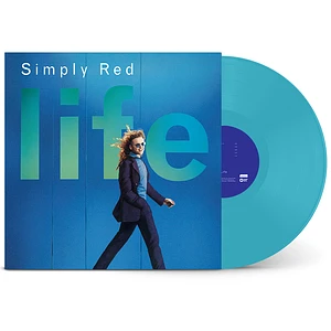 Simply Red - Life Ecorecord Curacao Blue National Album Day Vinyl Edition