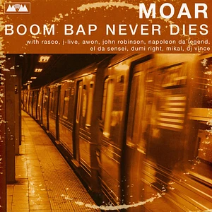 Moar - Boom Bap Never Dies Marbled Vinyl Edition