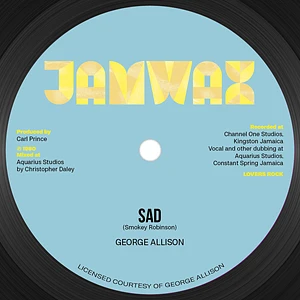 George Allison - Sad