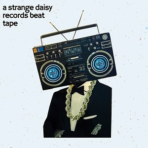 V.A. - Strange Daisy Beat Tape Rainbow Red Marble or Black Vinyl Edition