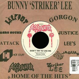 Horace Andy - Don't Try To Use Me / Use Me Dub