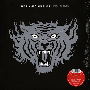 The Flaming Sideburns - Silver Flames Red Vinyl Edition