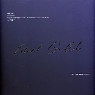 Emil Gilels - The Unreleased Recital