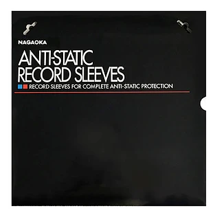 50x 12" Record Inner Sleeves - Innenhüllen RS-LP2 (Japan Sleeves / antistatisch / schwarz)