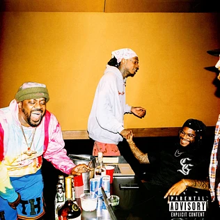 Wiz Khalifa, Big K.R.I.T, Smoke DZA, Girl Talk - Full Court Press Transparent Pink Vinyl Edition